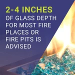 1/2 inch azuria fire glass 1/2 inch azuria fire glass