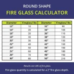 1/2 inch azuria reflective fire glass 1/2 inch azuria reflective fire glass