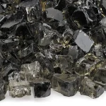 1/2 Inch Bronze Fire Glass 1/2 Inch Bronze Fire Glass