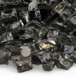 1/2" Bronze Reflective Fire Glass 1/2" Bronze Reflective Fire Glass