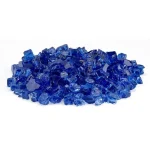 classic fire glass 1/2 inch cobalt blue classic fire glass 1/2 inch cobalt blue
