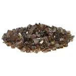1/2 Copper Reflective Fire Glass 1/2 Copper Reflective Fire Glass