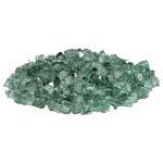 1/2 inch evergreen reflective fire glass 1/2 inch evergreen reflective fire glass