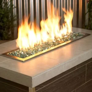 1/2 inch evergreen reflective fire glass​