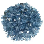 1/2 inch pacific blue reflective fire glass 1/2 inch pacific blue reflective fire glass