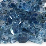 1/2 inch pacific blue reflective fire glass 1/2 inch pacific blue reflective fire glass