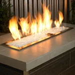 Classic Fire Glass 1/2 Inch Clear Classic Fire Glass 1/2 Inch Clear