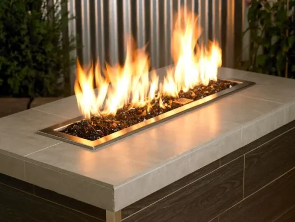 Classic Fire Glass 1/4 Inch Black