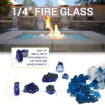1/4 inch bronze fire glass 1/4 inch bronze fire glass