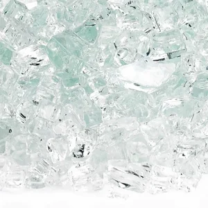 classic fire glass 1/4 inch clear