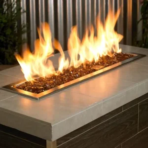 1/4 inch copper fire glass​