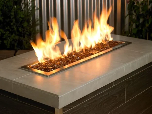 1/4 inch copper fire glass