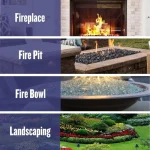 1-4 Gray Fire Glass-7 1/4 Inch Gray Fire Glass