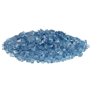 1/4 inch pacific blue fire glass​