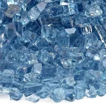 1/4 inch pacific blue fire glass 1/4 inch pacific blue fire glass