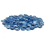 Aqua Blue Luster Fire Beads - fire glass Aqua Blue Luster Fire Beads - fire glass