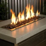 Auburn Fire Pit Glass - Medium Auburn Fire Pit Glass - Medium