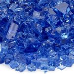 classic fire glass 1/4 inch cobalt blue classic fire glass 1/4 inch cobalt blue