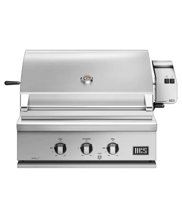 DCS 30" Built-In Natural Gas BBQ Grill with Rotisserie DCS 30" Built-In Natural Gas BBQ Grill with Rotisserie