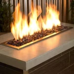 Dark Blue Fire Pit Glass – Medium Dark Blue Fire Pit Glass – Medium