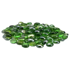 Emerald Green fireglass beads