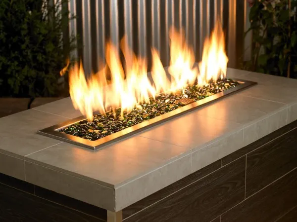 Emerald Green fireglass beads