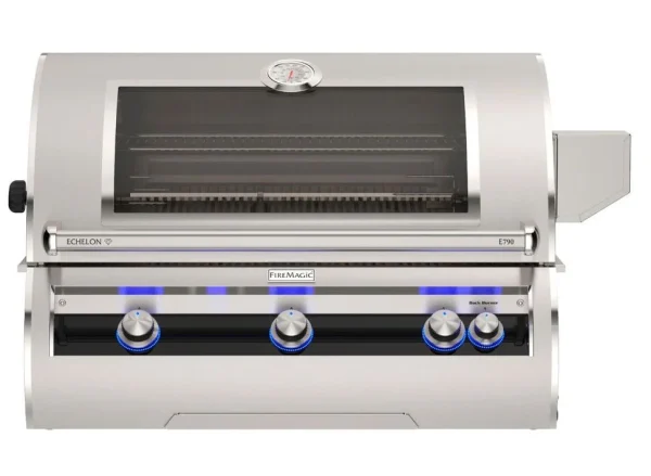 Fire Magic Echelon Diamond 790i 36" Built-In BBQ Grill with Window Fire Magic Echelon Diamond 790i 36" Built-In BBQ Grill with Window