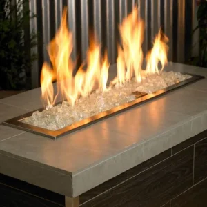 Ice Fire Pit Glass - Medium