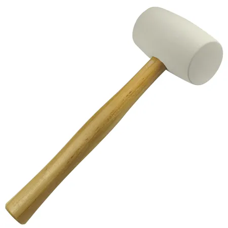 Kraft 24 oz White Rubber Mallet Kraft 24 oz White Rubber Mallet
