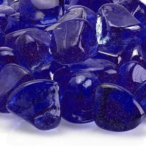 Midnight Blue Zircon Fire Glass