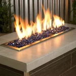 Midnight Blue Zircon Fire Glass Midnight Blue Zircon Fire Glass