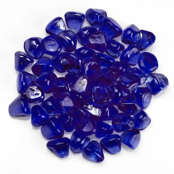 Midnight Blue Zircon Fire Glass Midnight Blue Zircon Fire Glass
