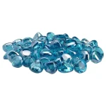 Powder Blue Zircon Fire Glass Powder Blue Zircon Fire Glass