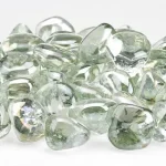 Rain Drop Luster Zircon Fire Glass