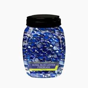 Royal Blue Fire Beads