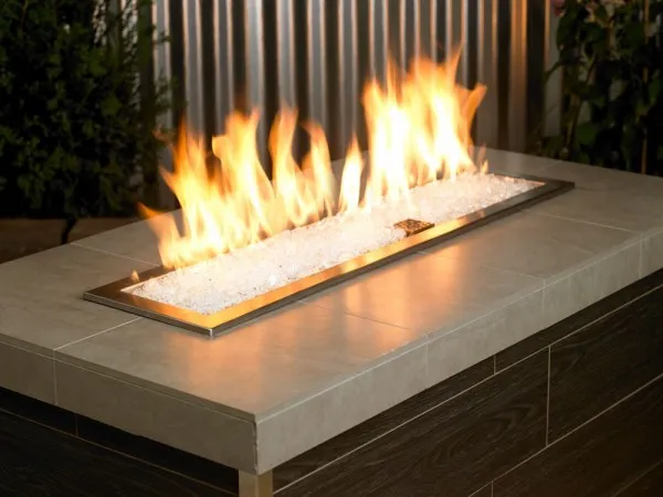 1/4 inch starfire fire glass