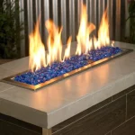 Turquoise Fire Pit Glass – Medium Turquoise Fire Pit Glass – Medium