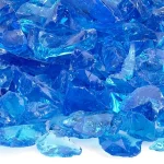 Turquoise Fire Pit Glass – Medium Turquoise Fire Pit Glass – Medium