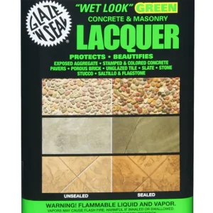 Glaze N Seal Wet Look Green Lacquer Sealer​