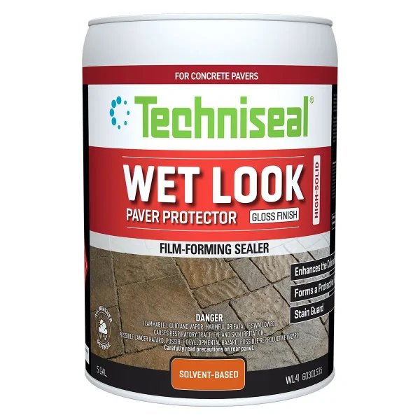 techniseal wet look paver protector​ 5 Gallon