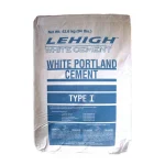 Cement | Lehigh 94 lb. Type 1 White Portland Cement Cement | Lehigh 94 lb. Type 1 White Portland Cement