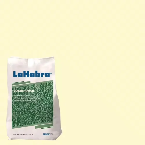 LaHabra Stucco 16 oz. Standard Color Pack - French Vanilla LaHabra Stucco 16 oz. Standard Color Pack - French Vanilla