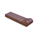 12-Inch Light Iron Spot Safety Grip Bullnose Brick