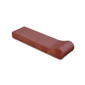 12-Inch Safety Grip Bullnose Sunset Red Brick