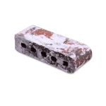 9-Inch Bullnose Cored Manufactured Reclaimed Brick 9-Inch Bullnose Cored Manufactured Reclaimed Brick