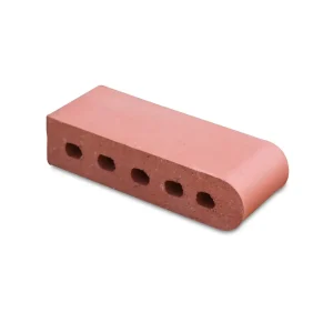 9-Inch Bullnose Cored Rose Tan Brick
