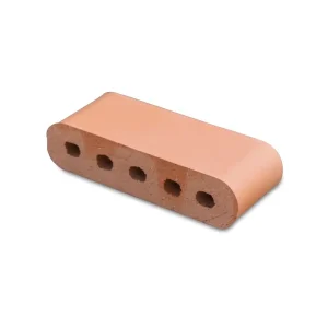 9-Inch Double Bullnose Cored Royal Saltillo Brick