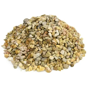 Decorative Rock & Pebbles | 3/8" Palm Springs Gold Crushed Rock