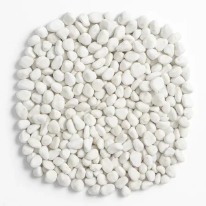 Decorative Rock & Pebbles | 3/8" White Rock