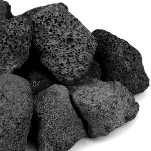 Decorative Rock & Pebbles | 3" To 5" Black Lava Rock